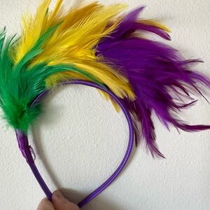 Vibrant Feather Headband